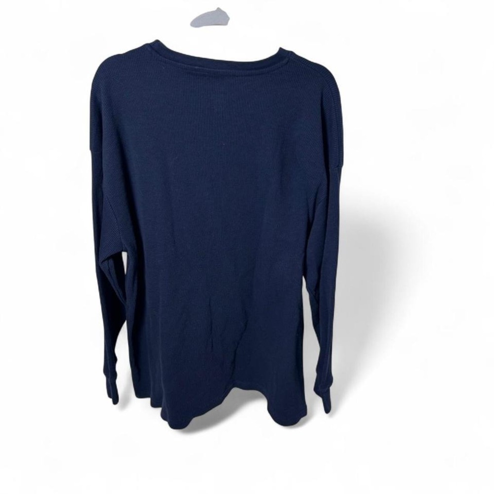 Detroit Tigers navy long sleeve thermal shirt Size 3XL #MLB #baseball - Picture 2 of 4